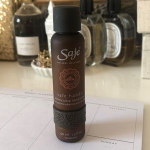 Saje Safe hands!